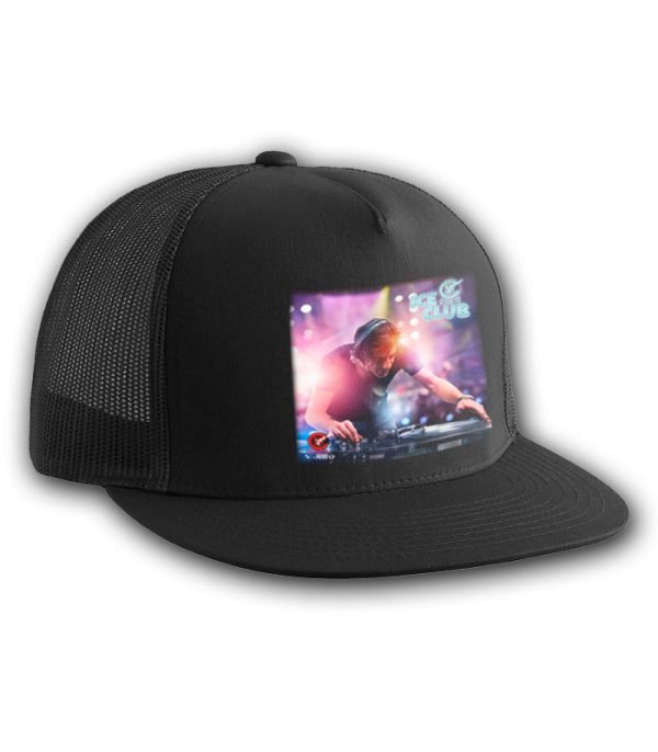 gorra personalizada negra