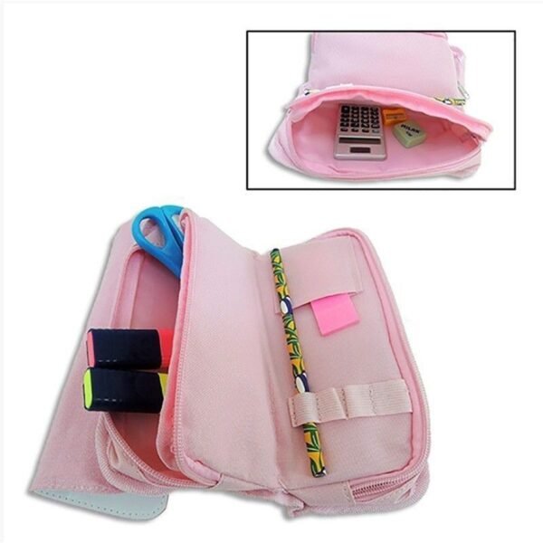 Estuche escolar personalizado con fotos azul - Imagen 5