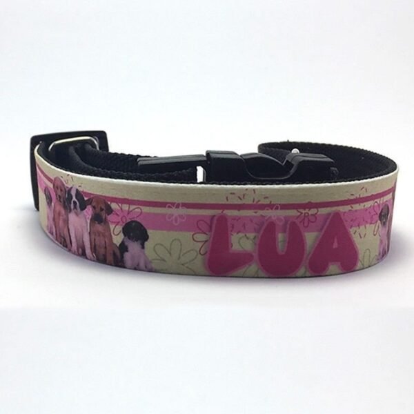Collar para mascota personalizado con fotos ajustable - Imagen 3