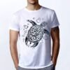 Camiseta personalizada con fotos 2 caras Unisex y Niño - Imagen 3