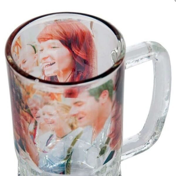 Jarra de Cerveza cristal personalizada con fotos - Imagen 2