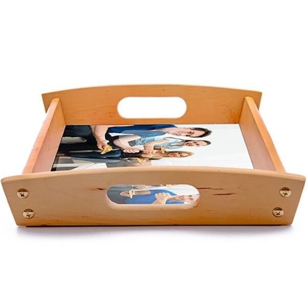 Bandeja de madera personalizada con fotos pequeña - Imagen 4