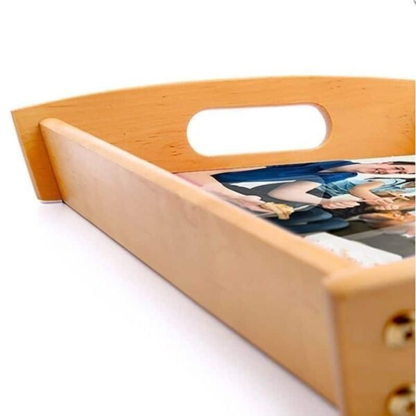 Bandeja de madera personalizada con fotos pequeña - Imagen 2