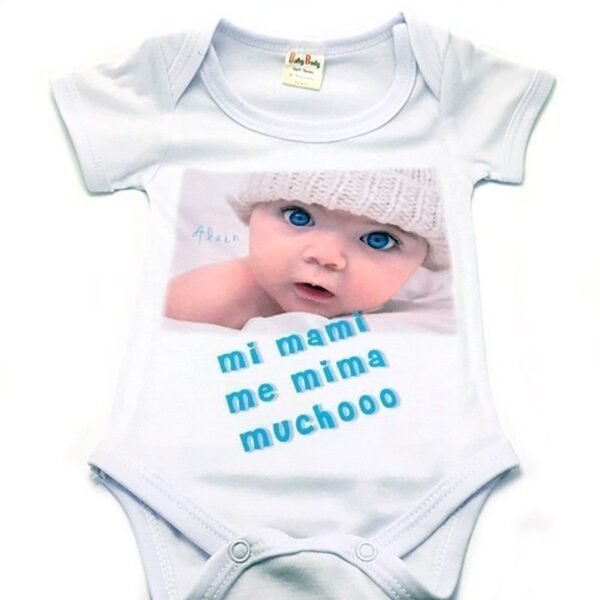 Body personalizado con fotos bebé