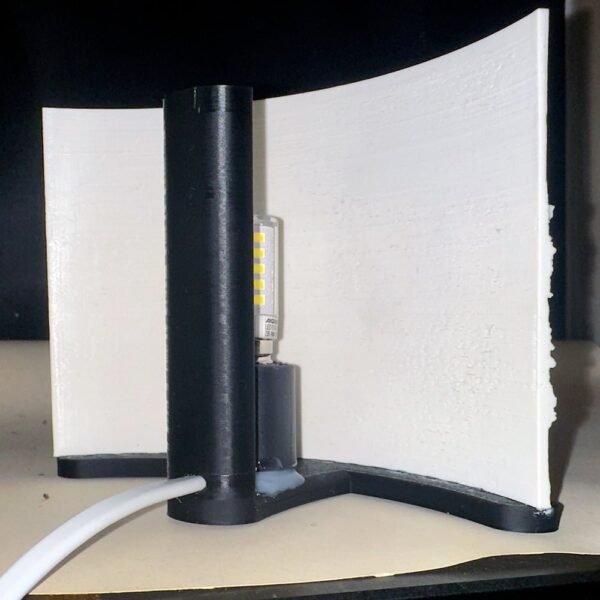 Lámpara personalizada con foto 3D redonda - Imagen 2